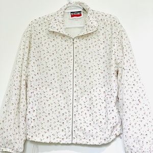 Levi's cropped puff sleeve spring coat